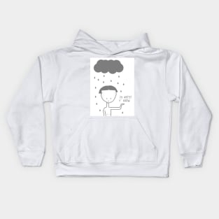 being artsy Kids Hoodie